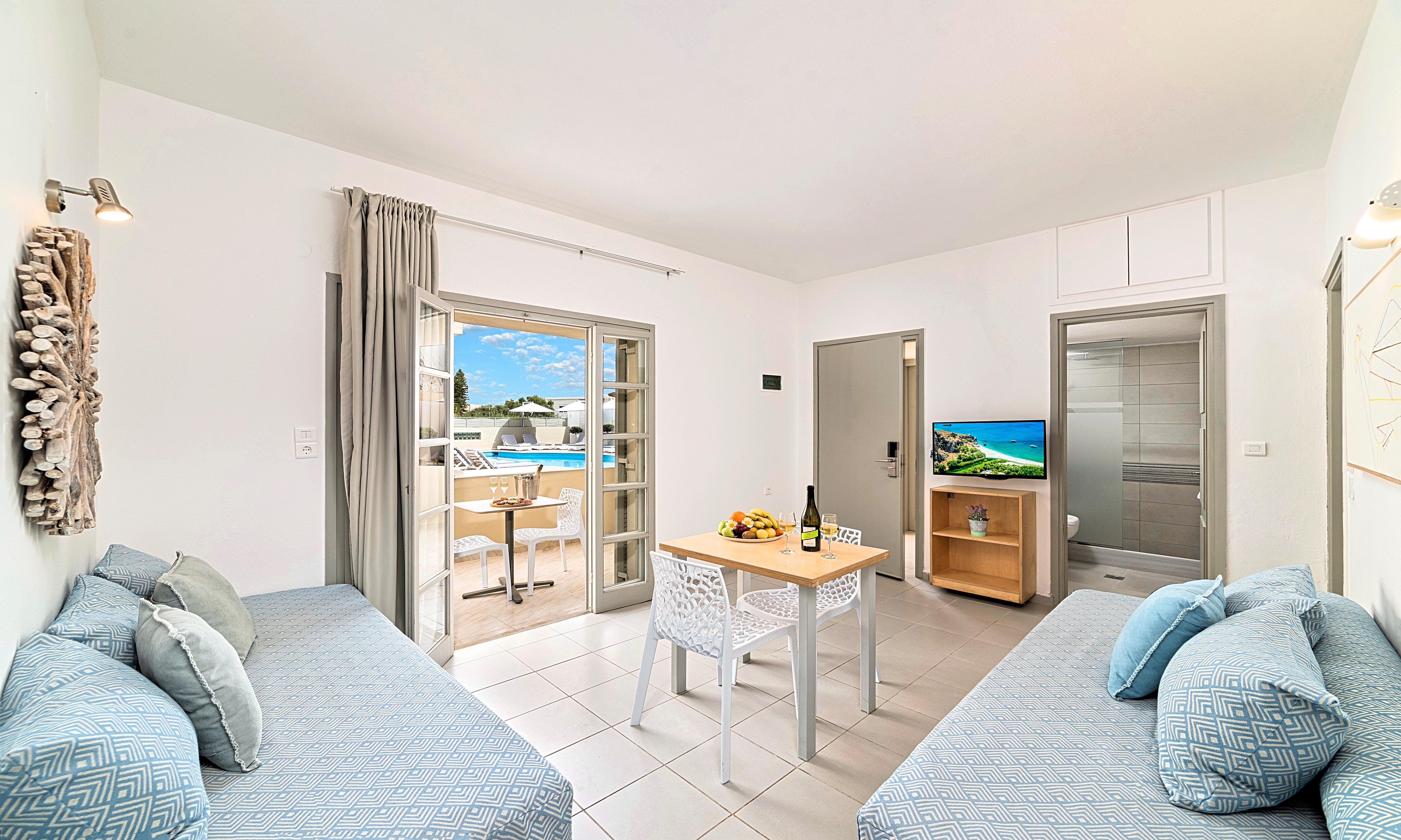 Elounda Garden Suites Heated Pool Exterior photo