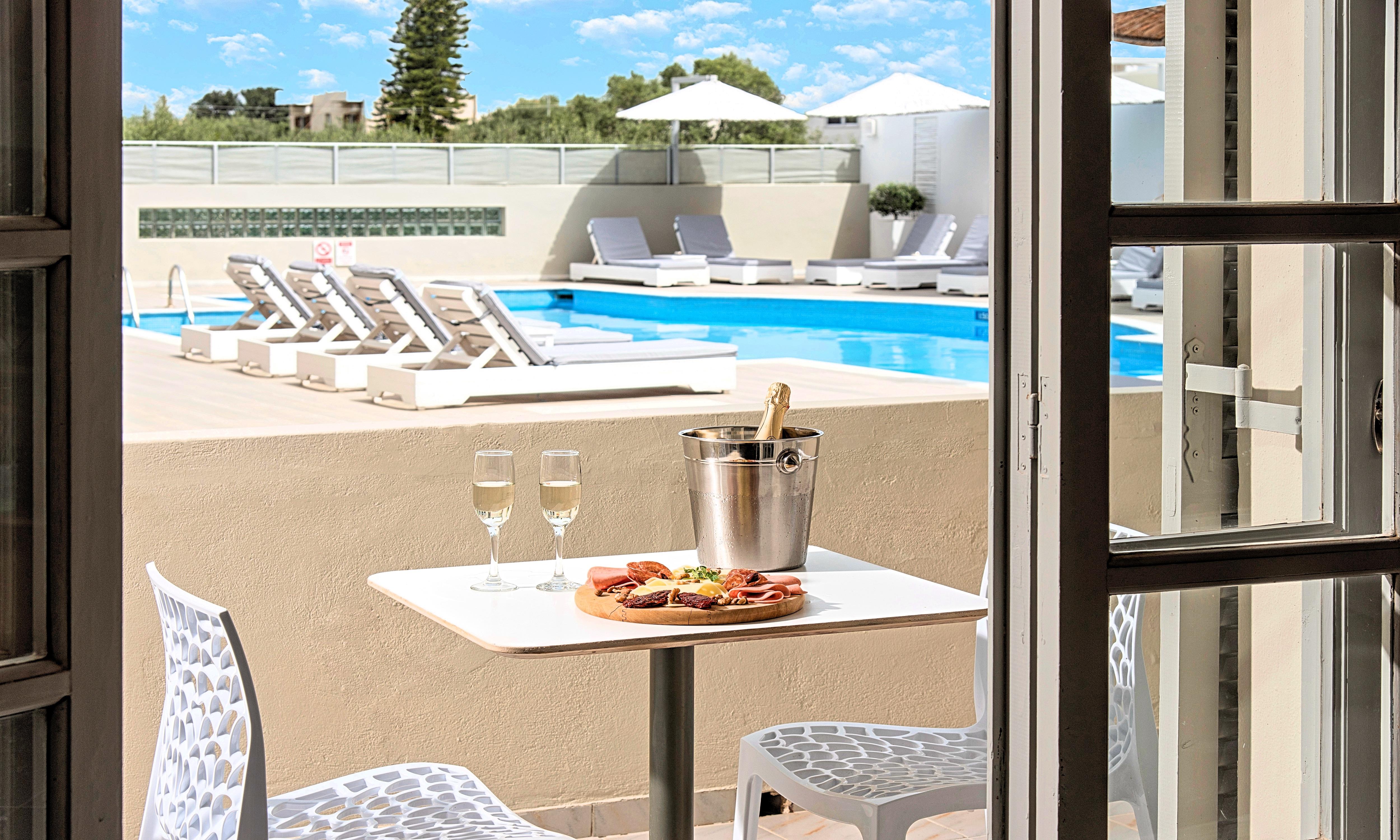 Elounda Garden Suites Heated Pool Exterior photo