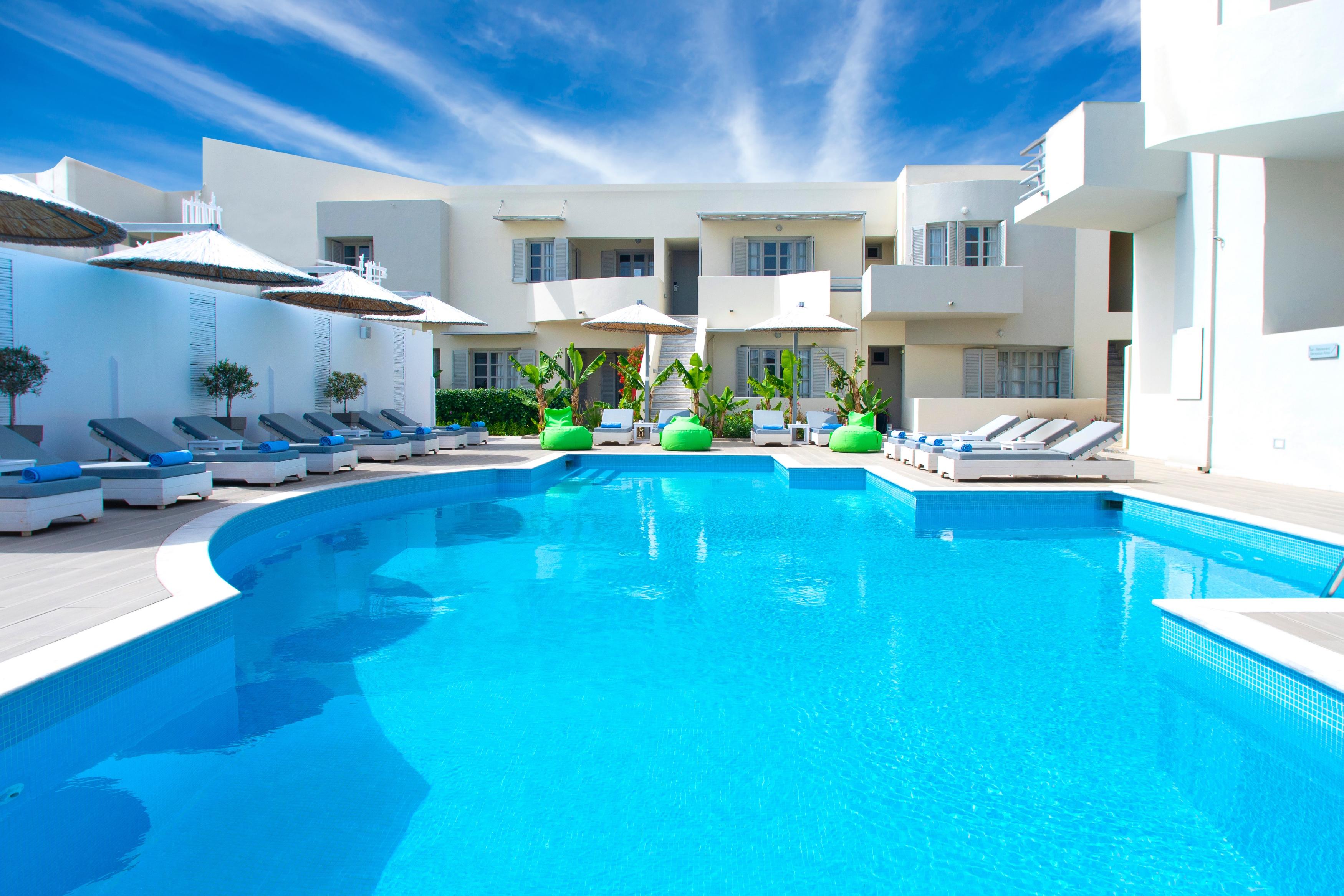 Elounda Garden Suites Heated Pool Exterior photo