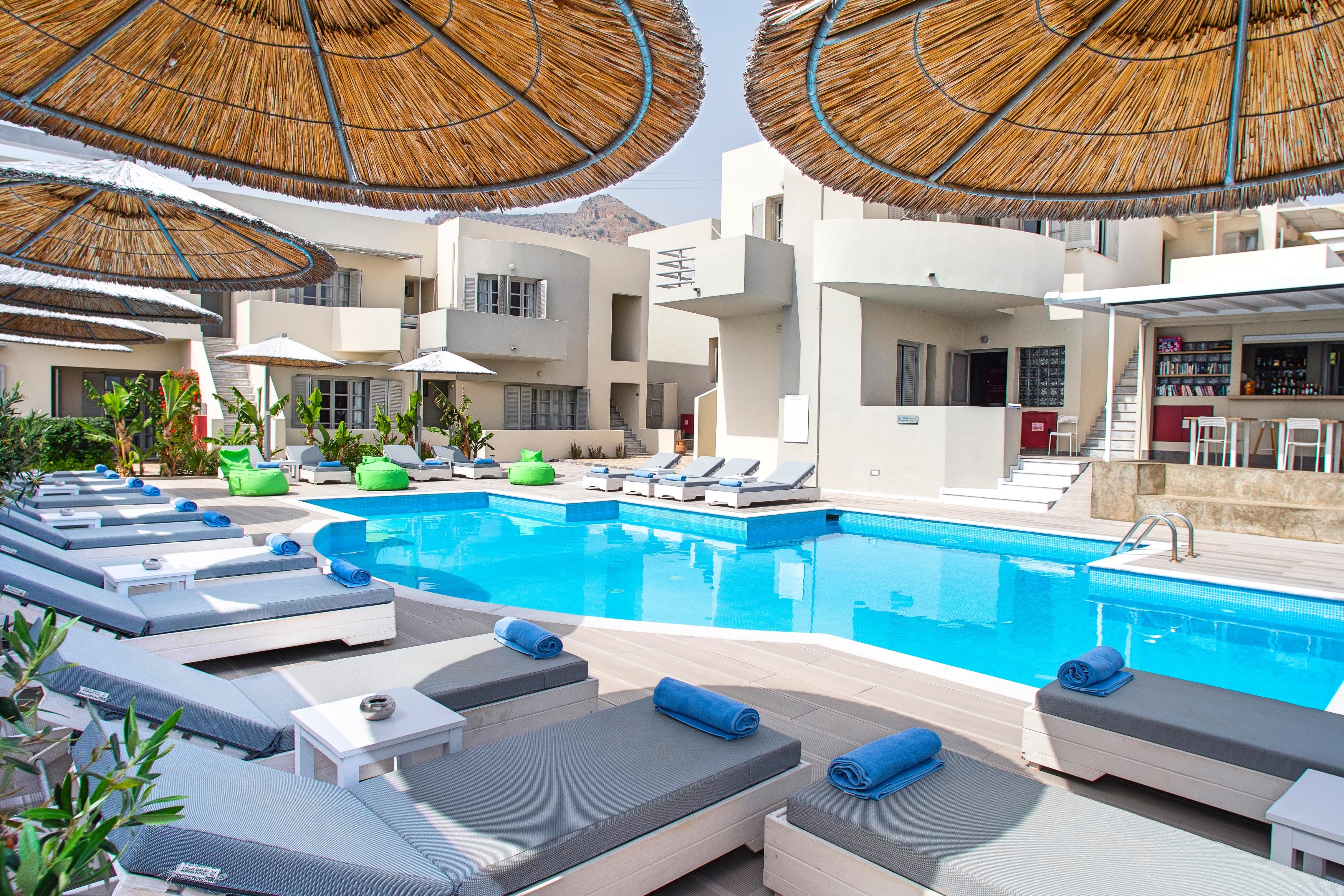 Elounda Garden Suites Heated Pool Exterior photo