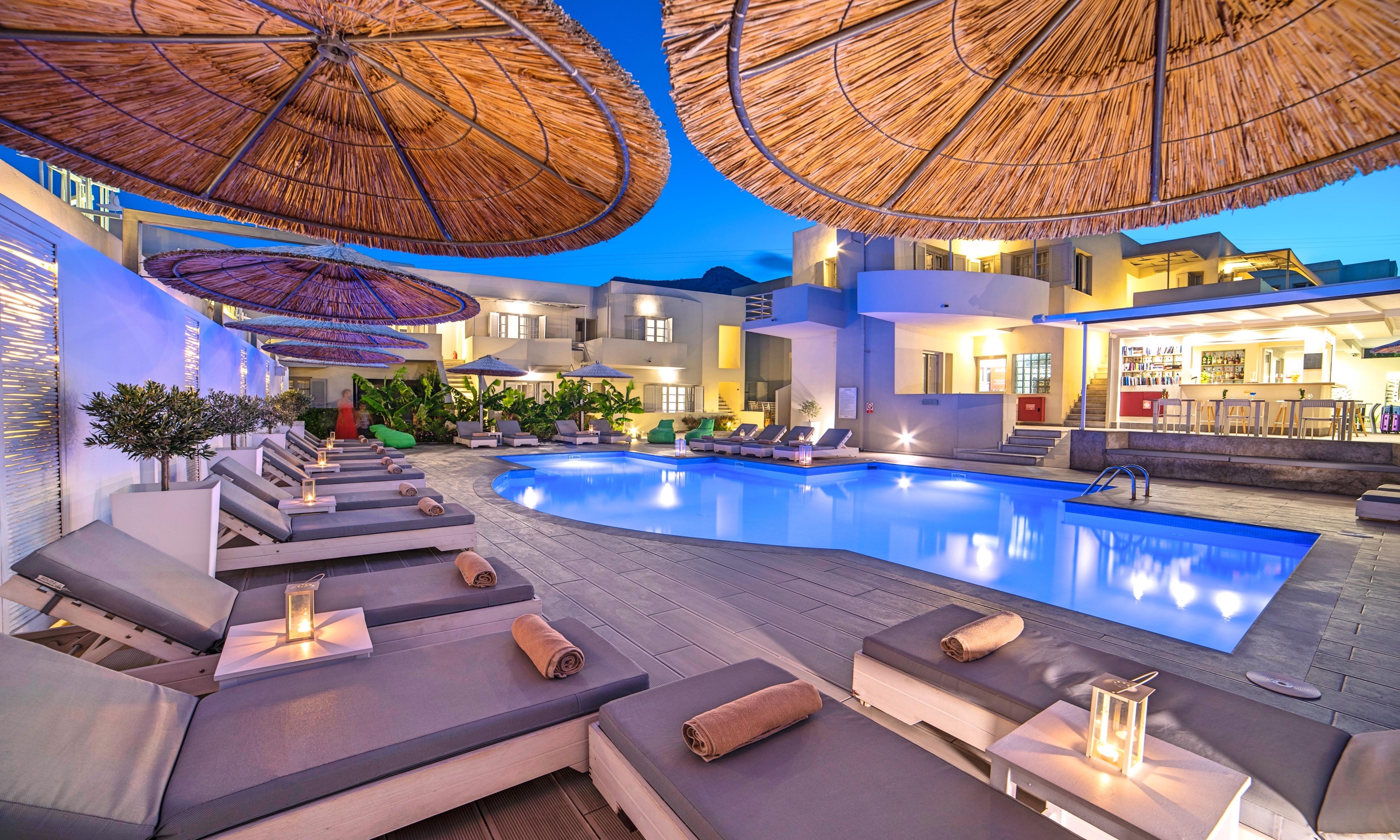 Elounda Garden Suites Heated Pool Exterior photo