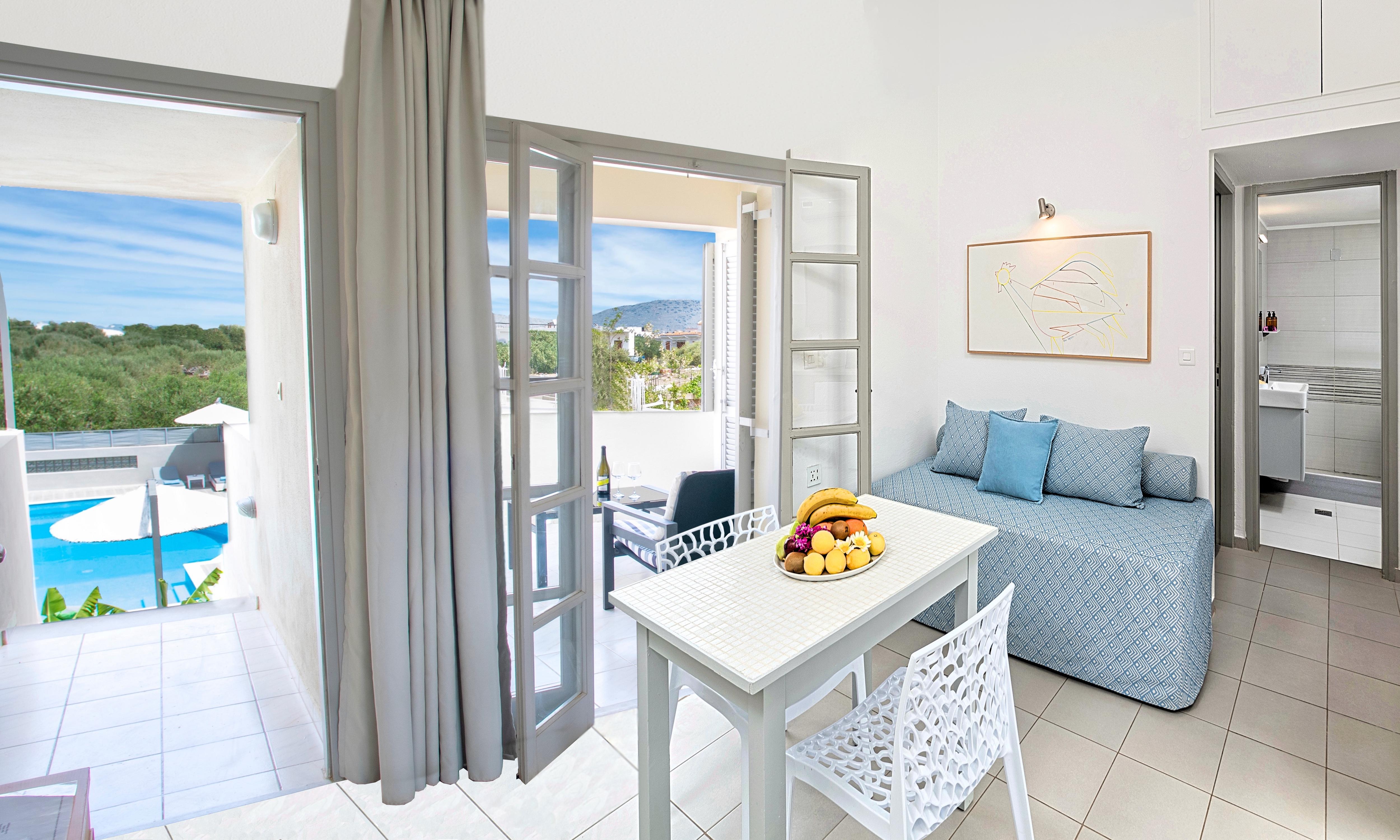 Elounda Garden Suites Heated Pool Exterior photo