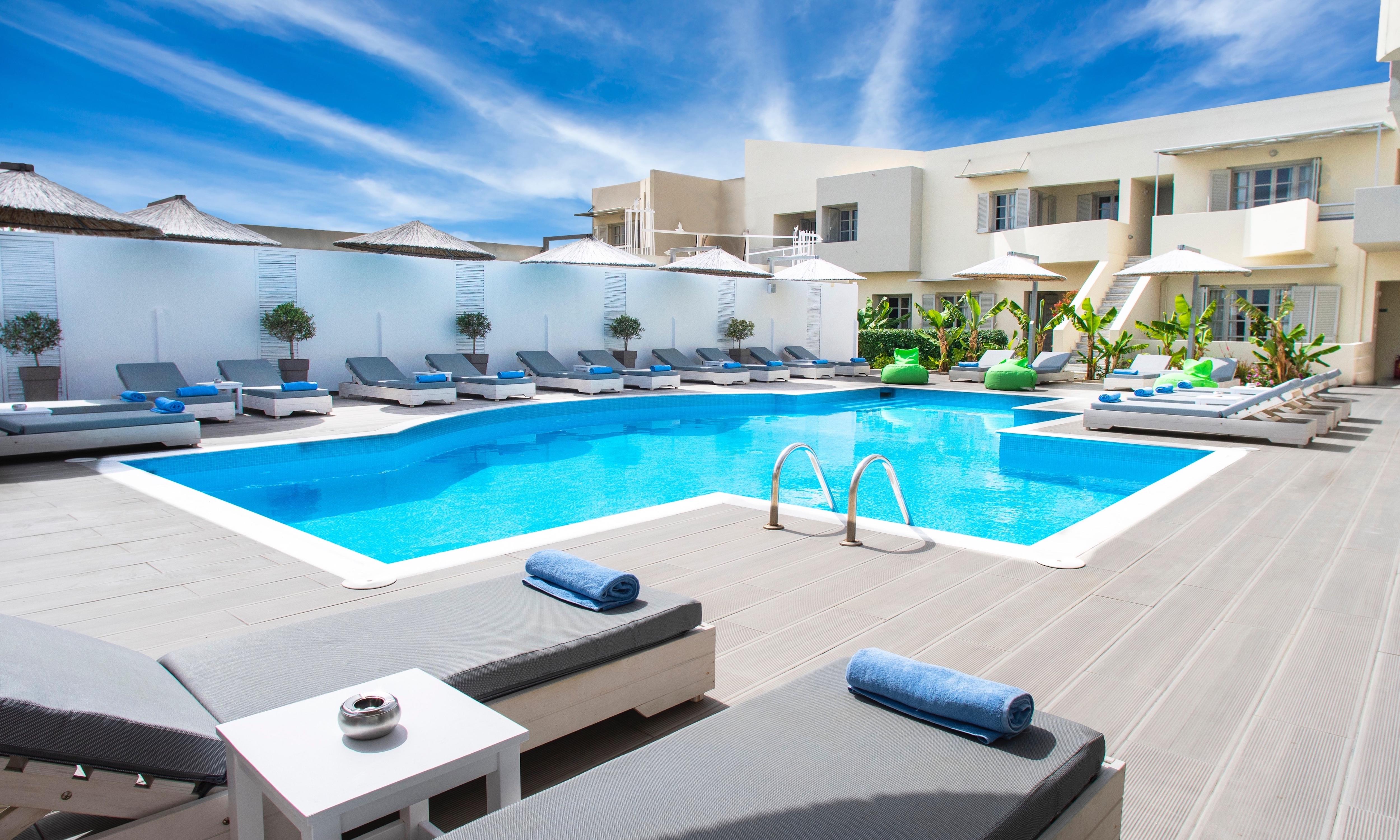 Elounda Garden Suites Heated Pool Exterior photo